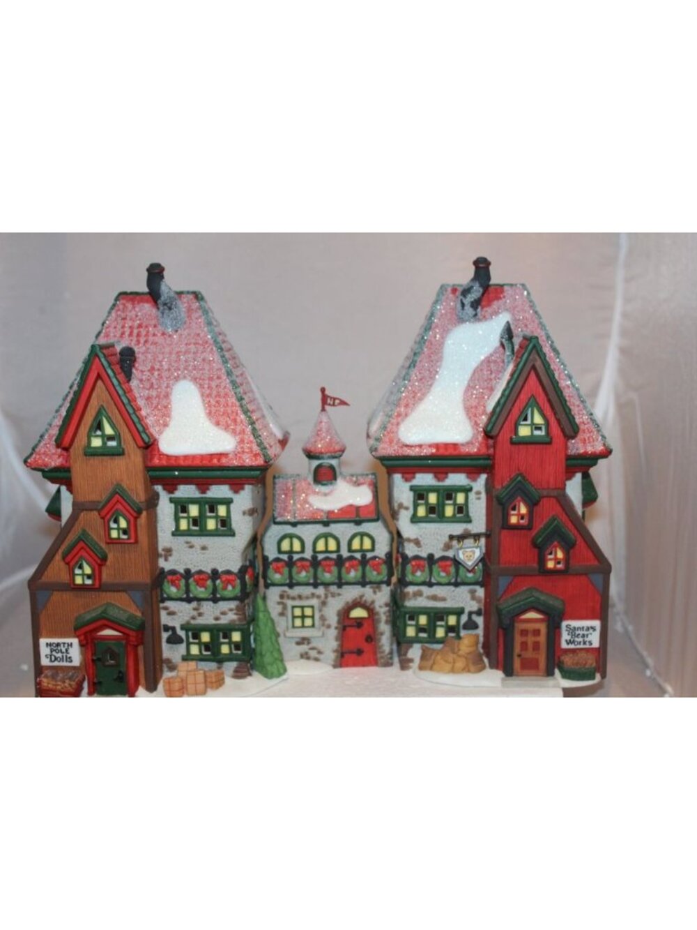Dept 56 North Pole - North Pole Dolls & Santa's Bear Works